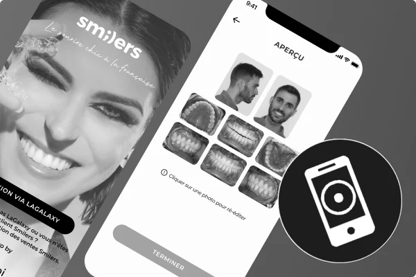 Дигитална симулация на усмивка в платформата Smilers